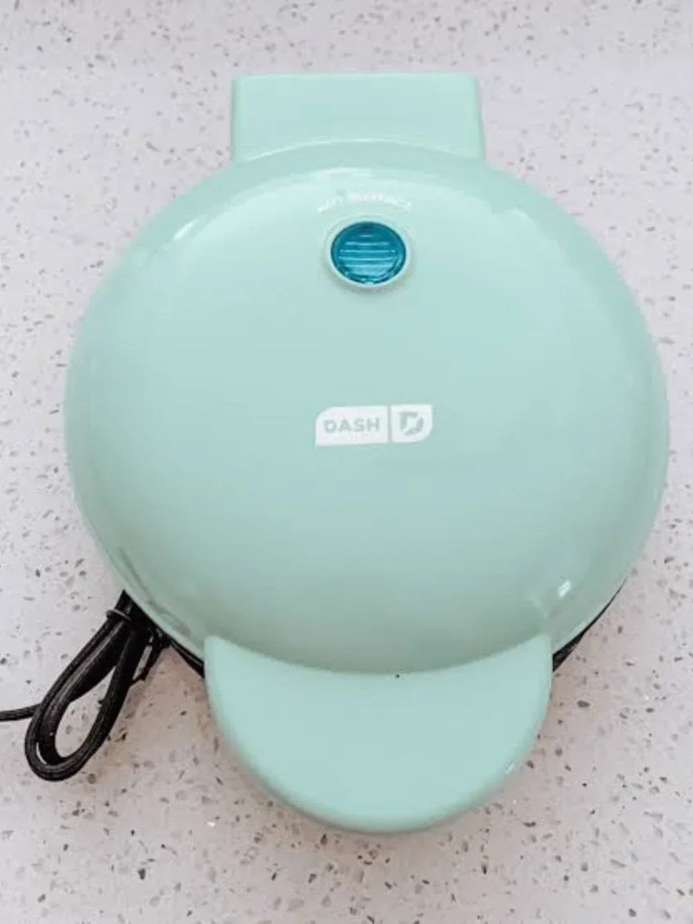 Dash Express Mini Donut Maker, 7 Donuts, Aqua | Electric Doughnut Machine for Ki